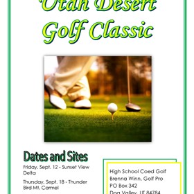 Desktop Publishing : Golf thingy